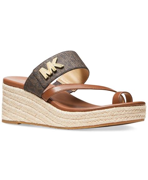 michael kors platform sandlewedge|Michael Kors jilly platform wedge.